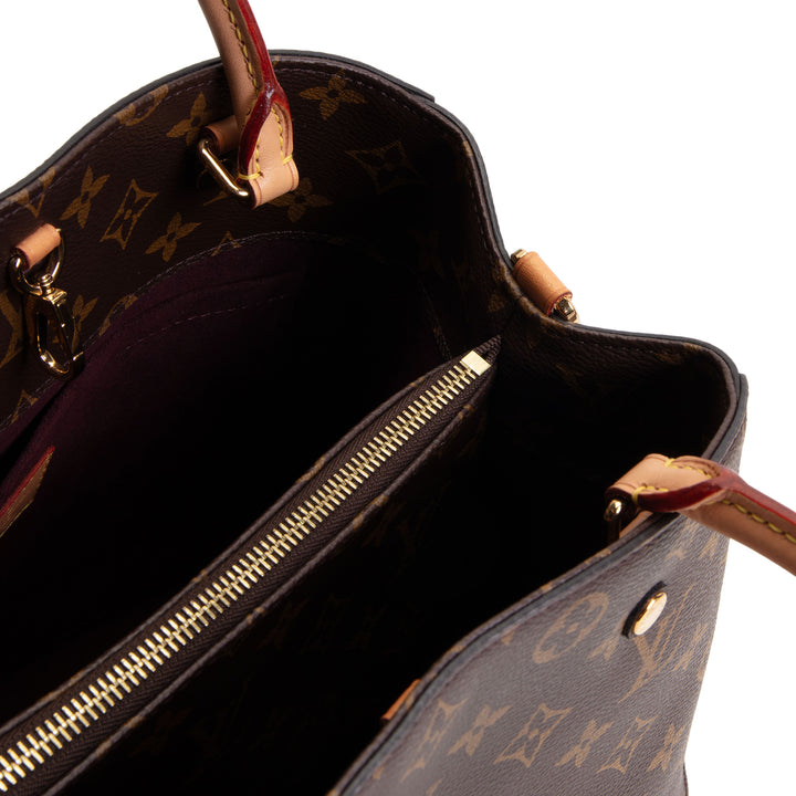 LOUIS VUITTON Monogram Montaigne MM Shoulder Bag
