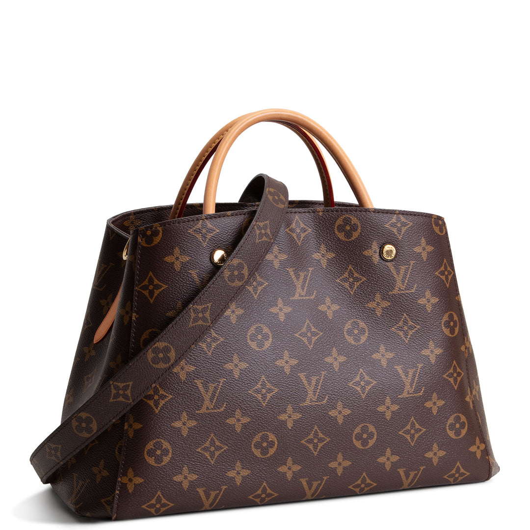 LOUIS VUITTON Monogram Montaigne MM Shoulder Bag