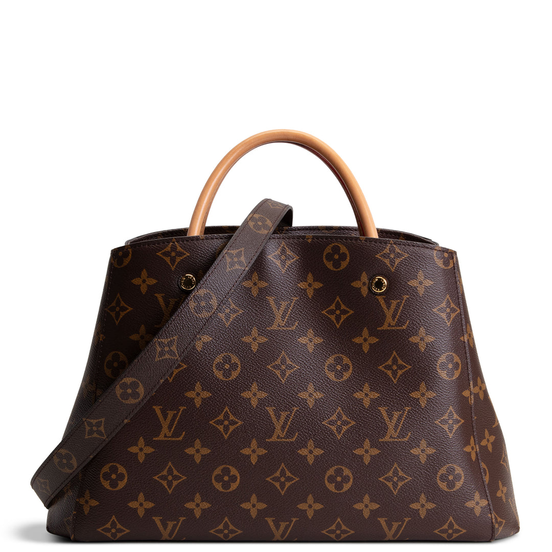 LOUIS VUITTON Monogram Montaigne MM Shoulder Bag