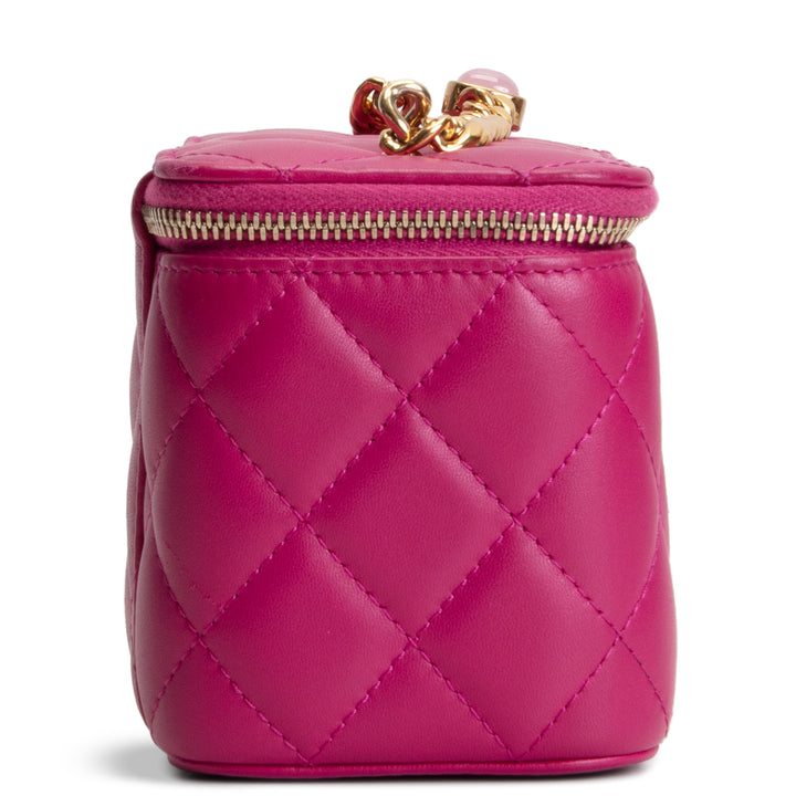 CHANEL Mini Vanity w/ Candy Chain - Pink