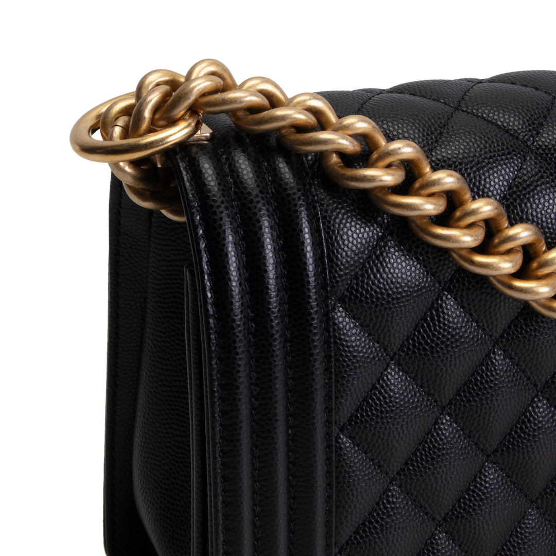 CHANEL Medium Quilted Boy Bag