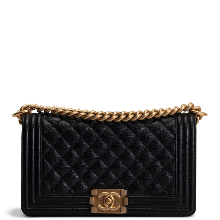 CHANEL Medium Quilted Boy Bag