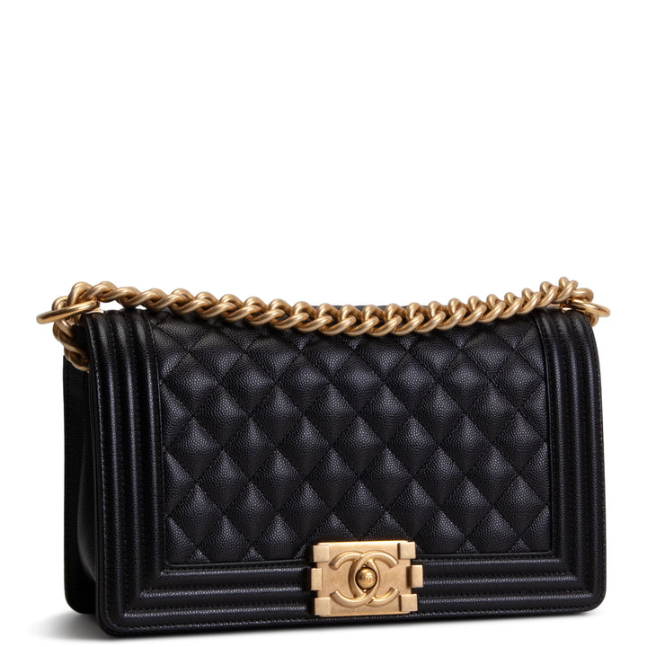 CHANEL Medium Quilted Boy Bag