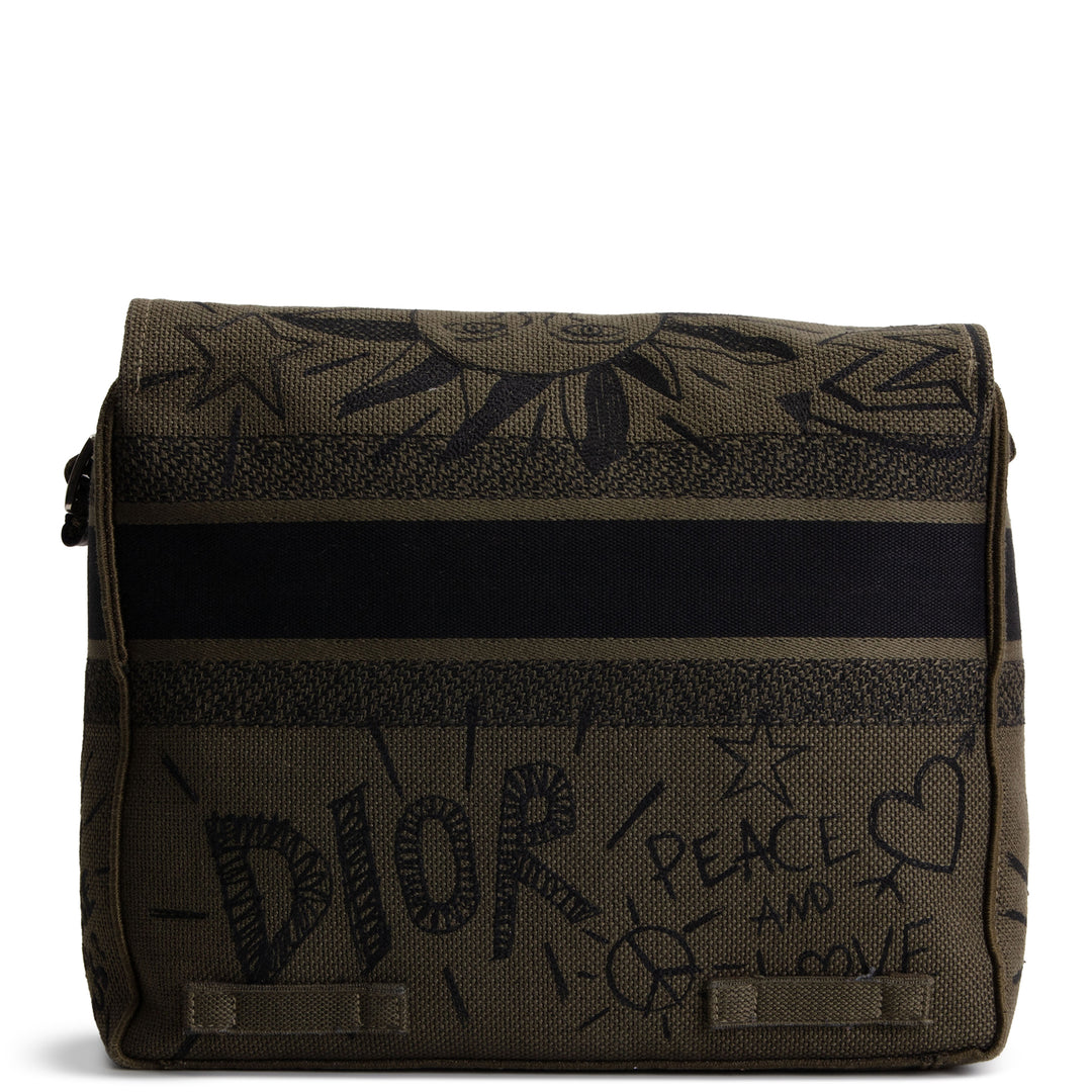 DIOR Diorcamp Messenger Graffiti Canvas