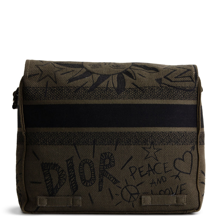 DIOR Diorcamp Messenger Graffiti Canvas