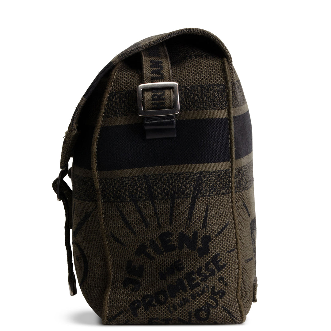 DIOR Diorcamp Messenger Graffiti Canvas