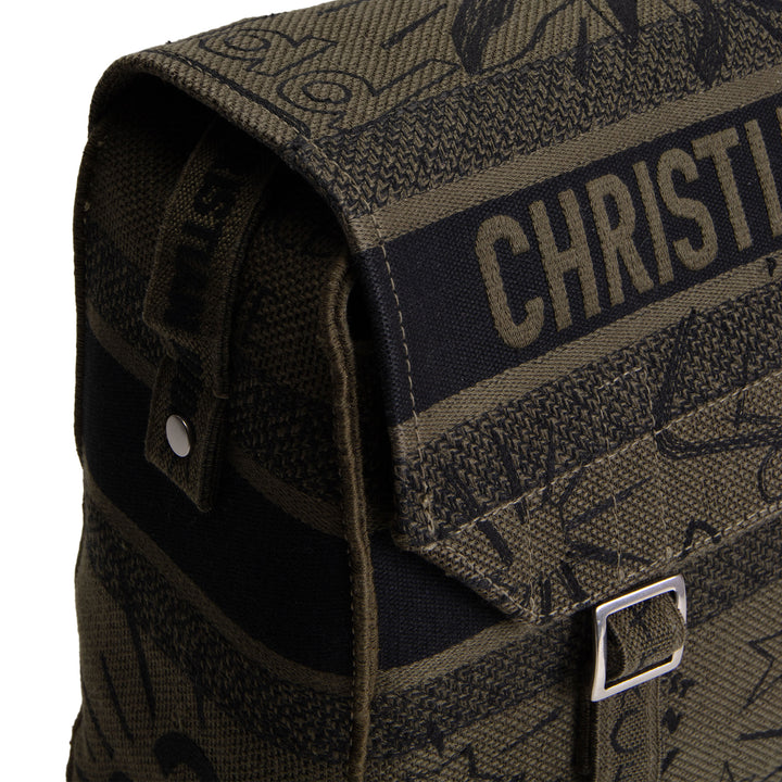 DIOR Diorcamp Messenger Graffiti Canvas