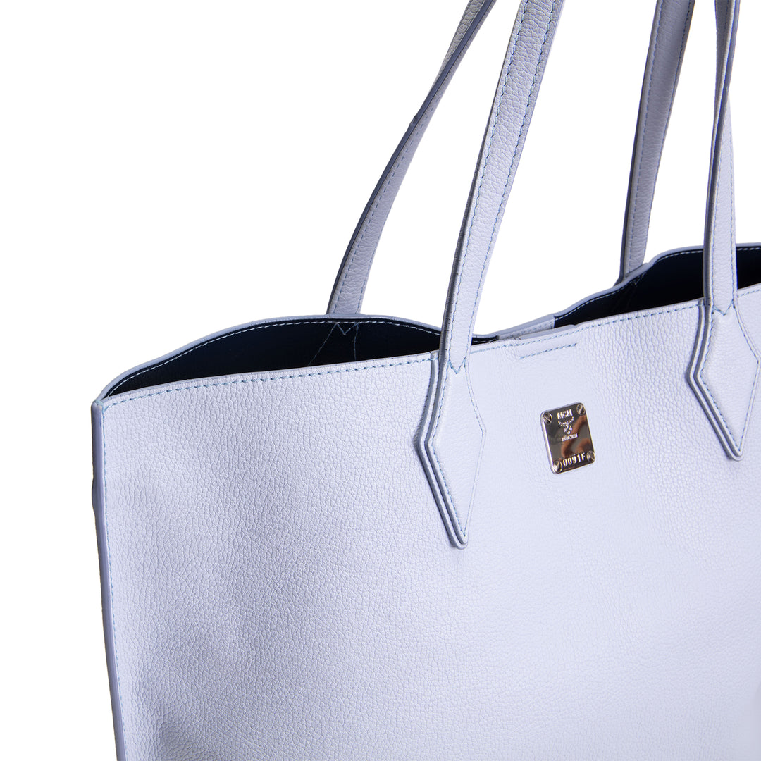 MCM Leather Tote w/ Pouch