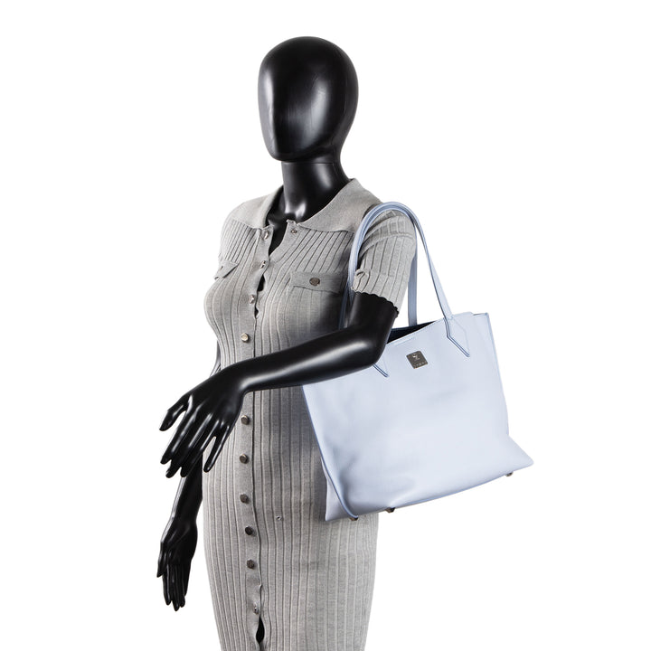 MCM Leather Tote w/ Pouch