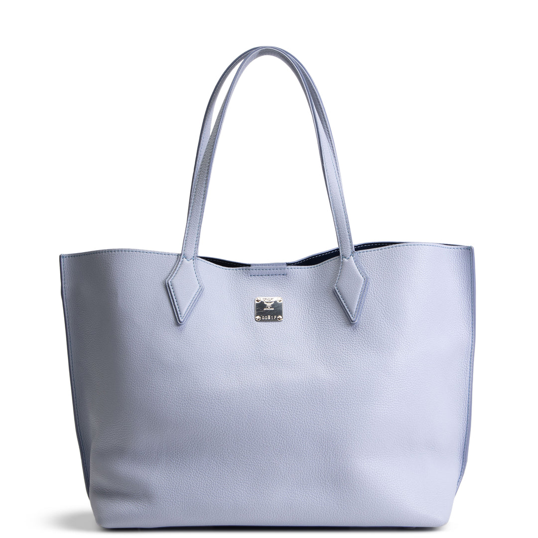 MCM Leather Tote w/ Pouch