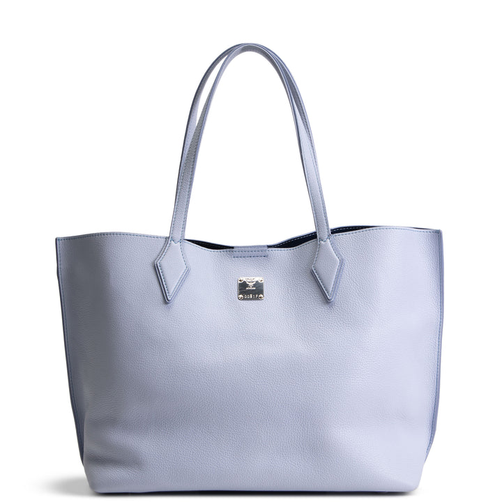 MCM Leather Tote w/ Pouch