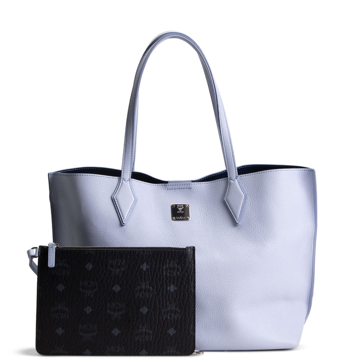MCM Leather Tote w/ Pouch