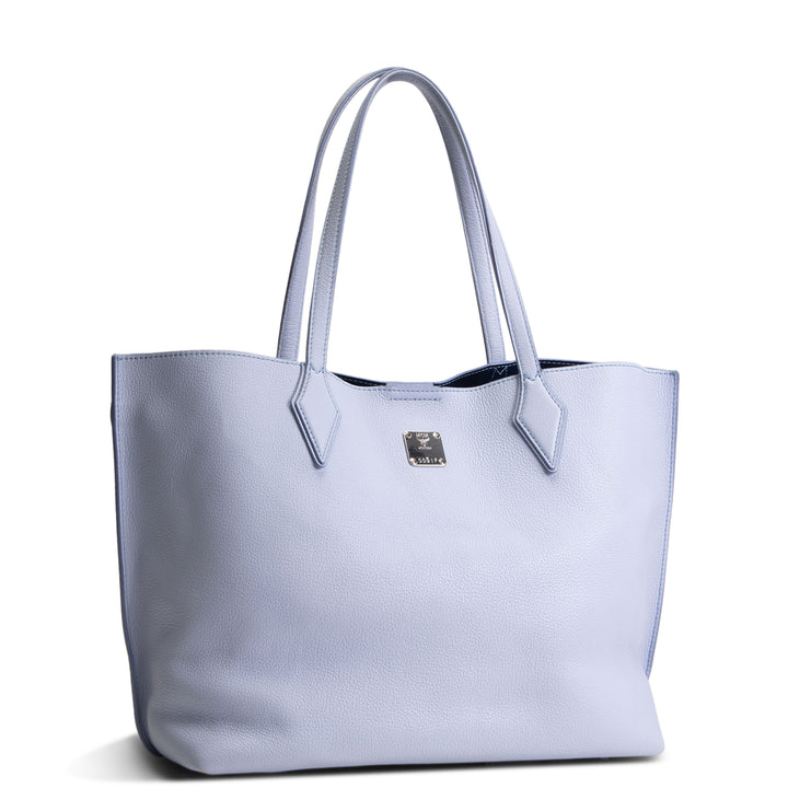 MCM Leather Tote w/ Pouch