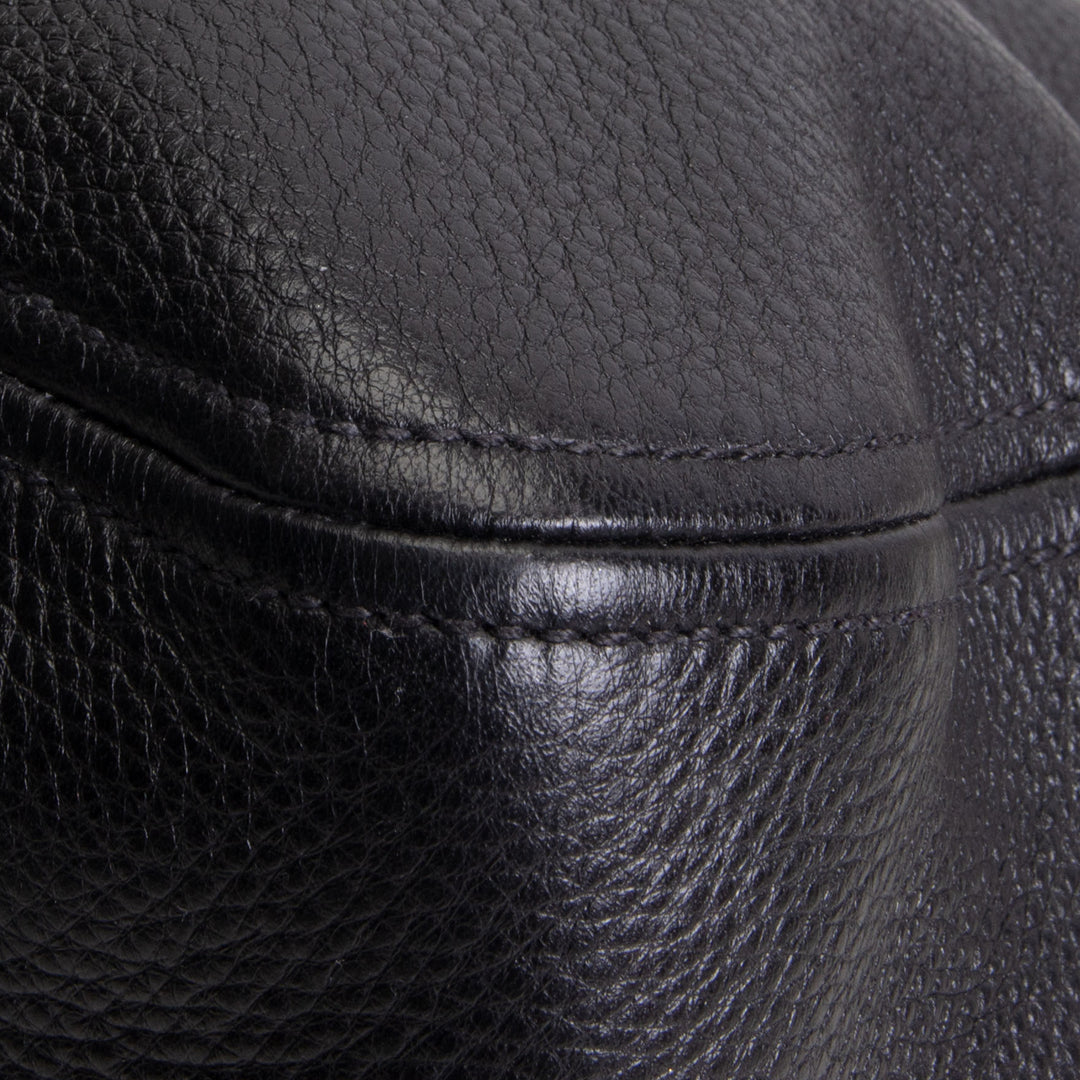 PRADA Leather Toy Handle Bag w/ Strap