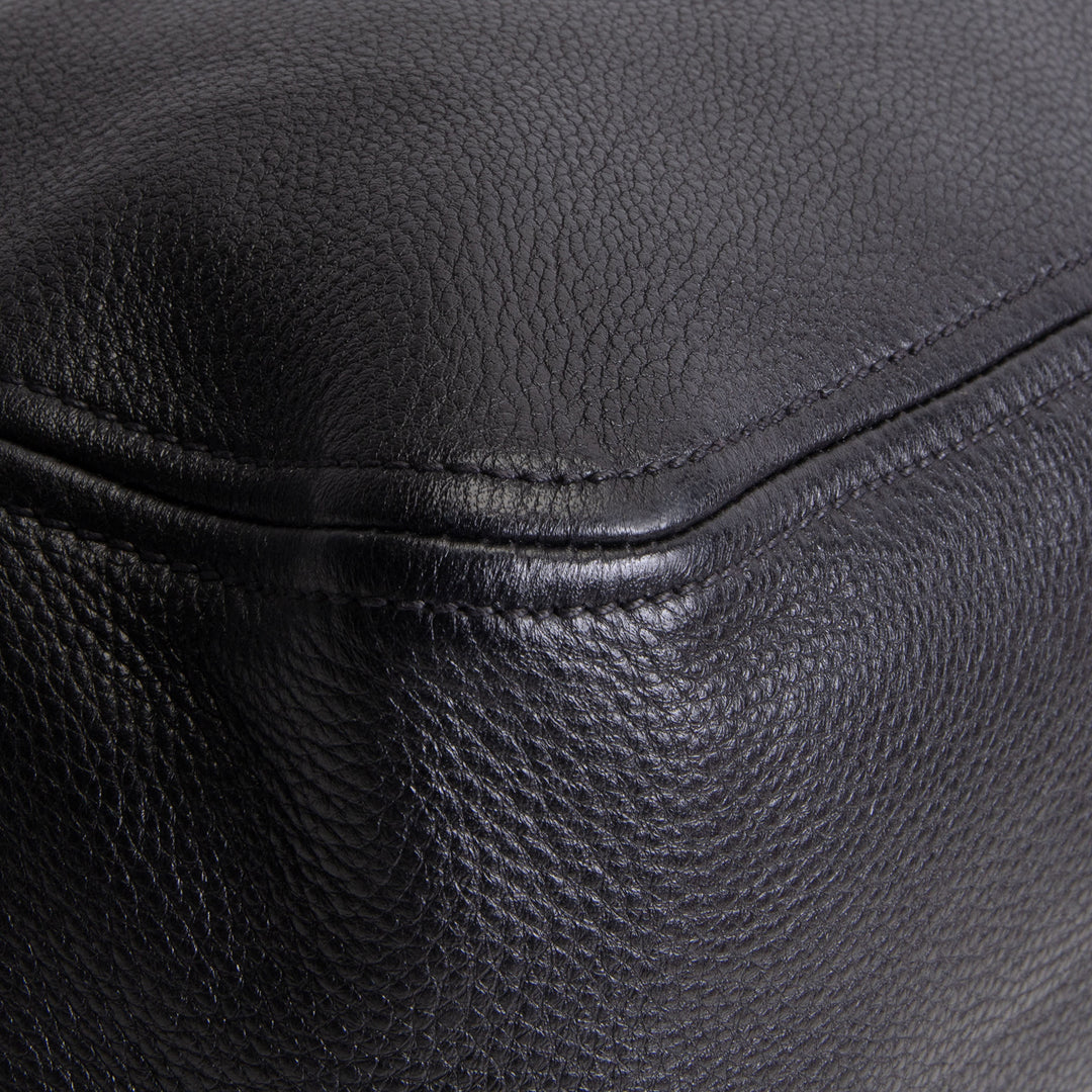 PRADA Leather Toy Handle Bag w/ Strap