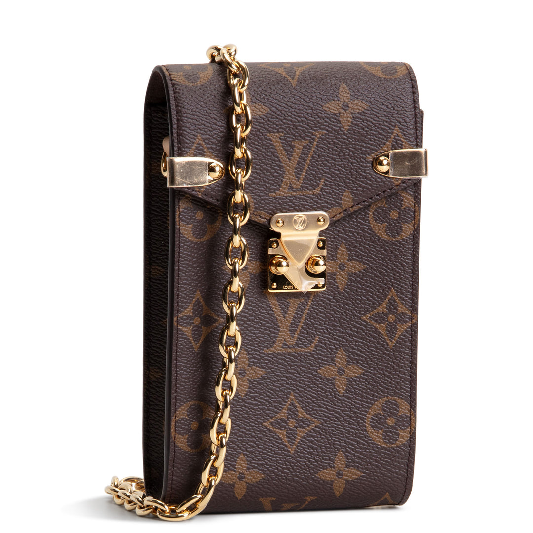 LOUIS VUITTON Monogram Phone Pouch Metis