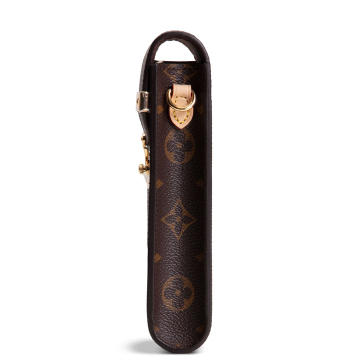 LOUIS VUITTON Monogram Phone Pouch Metis