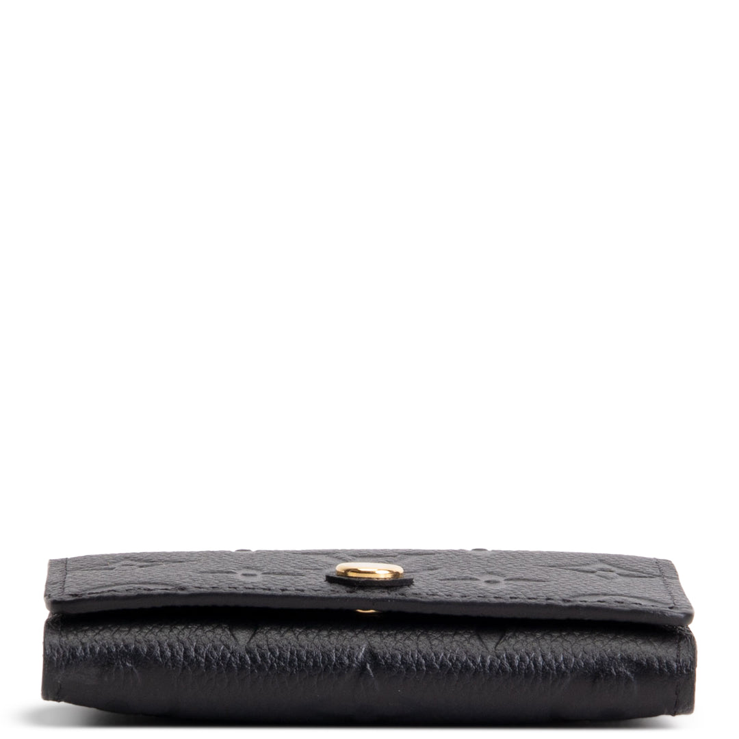 LOUIS VUITTON Empreinte Envelope Business Card Holder - Black