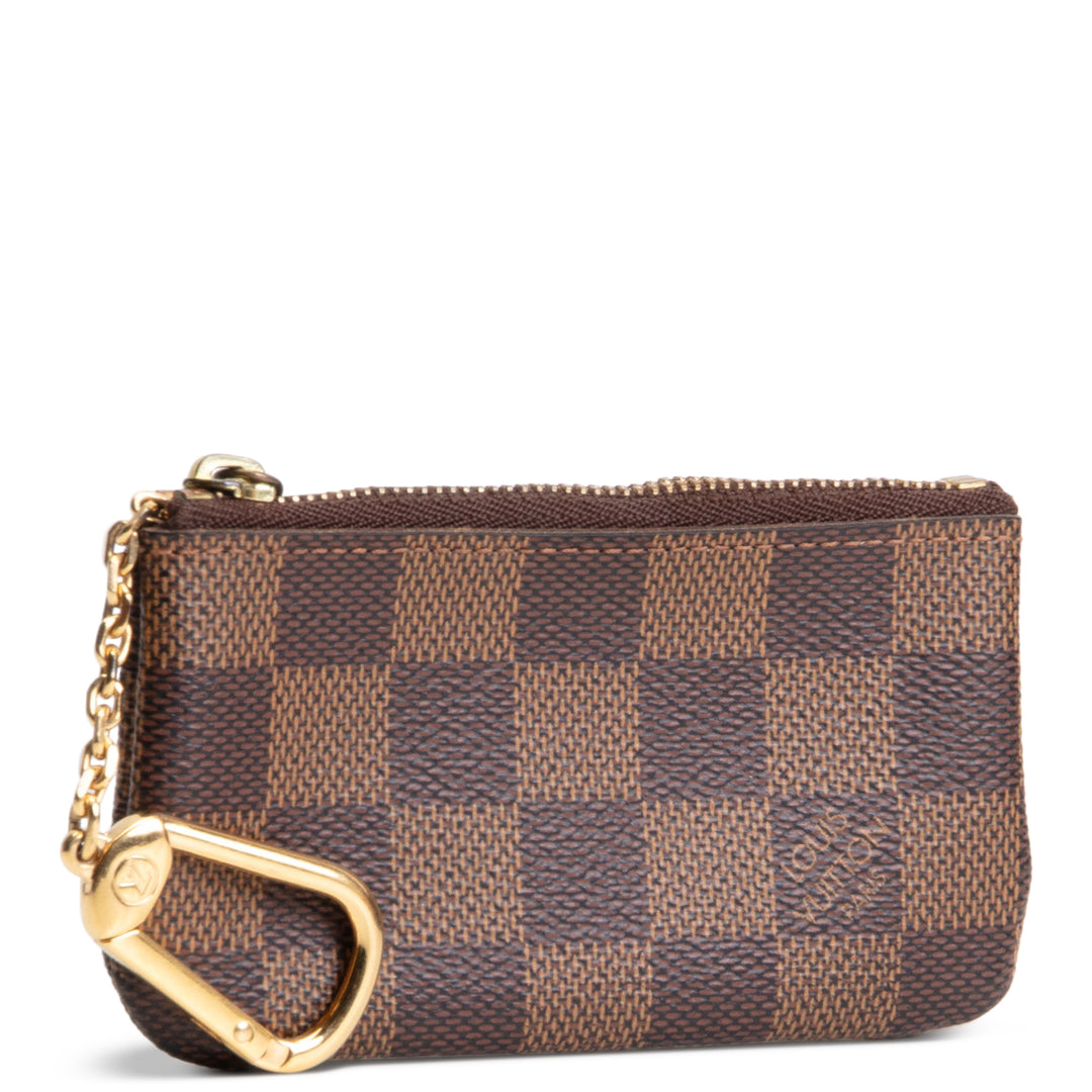 LOUIS VUITTON Damier Ebene Key Pouch