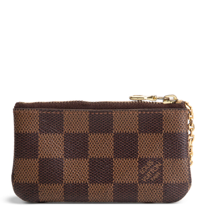 LOUIS VUITTON Damier Ebene Key Pouch
