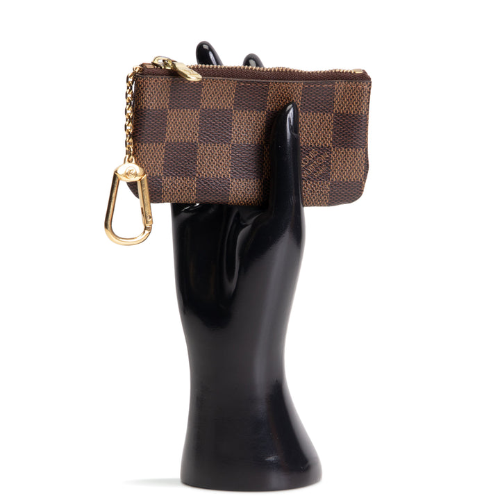LOUIS VUITTON Damier Ebene Key Pouch