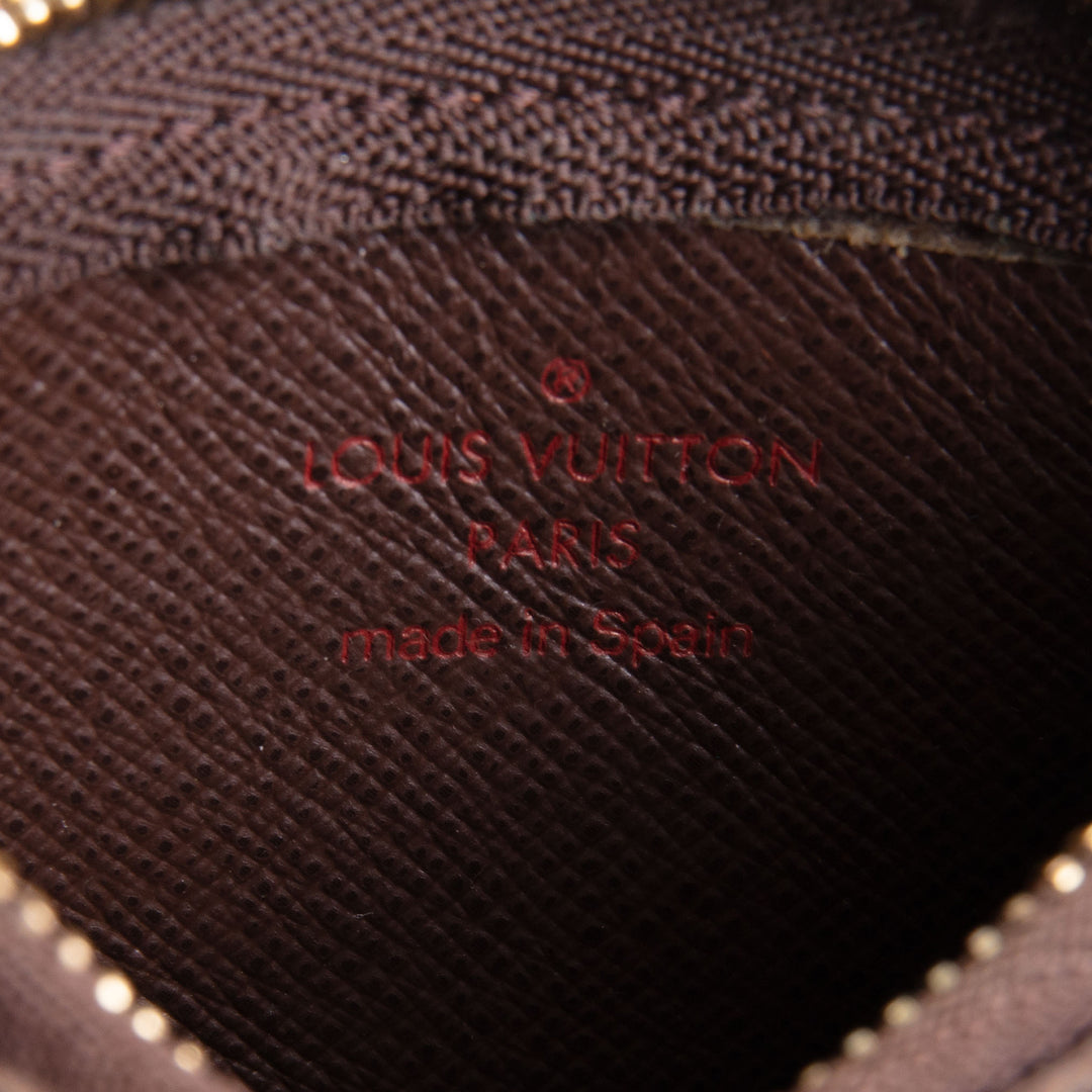 LOUIS VUITTON Damier Ebene Key Pouch