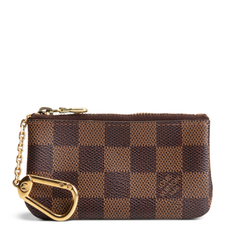 LOUIS VUITTON Damier Ebene Key Pouch