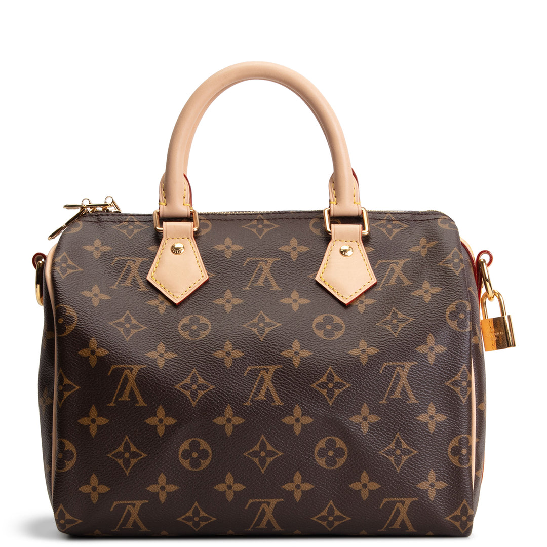 LOUIS VUITTON Monogram Speedy 25 Bandouliere