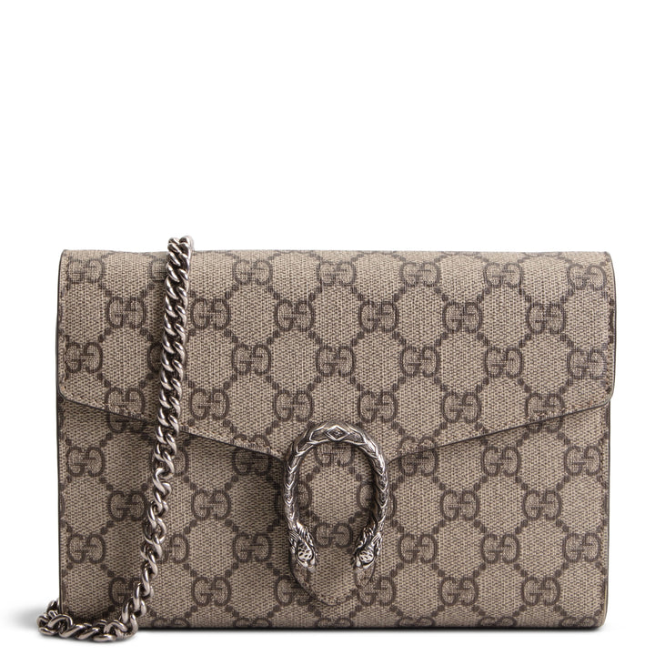 GUCCI GG Supreme Dionysus Chain Wallet