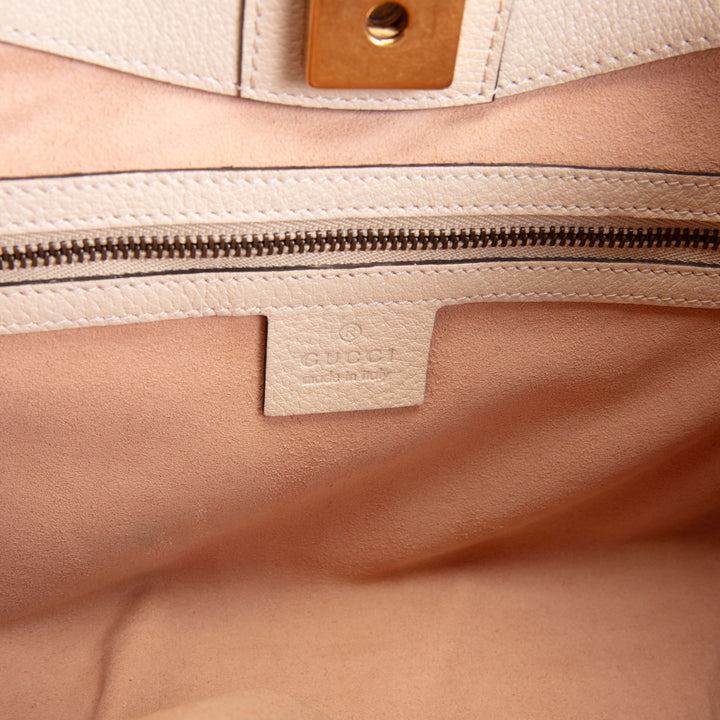 GUCCI Linea Totem Web Butterfly Top Handle