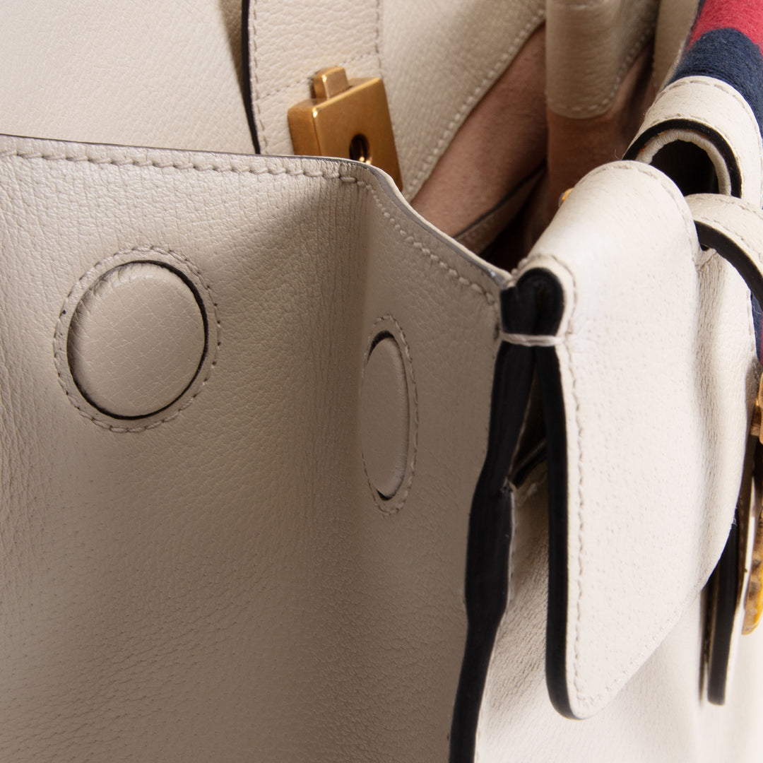 GUCCI Linea Totem Web Butterfly Top Handle