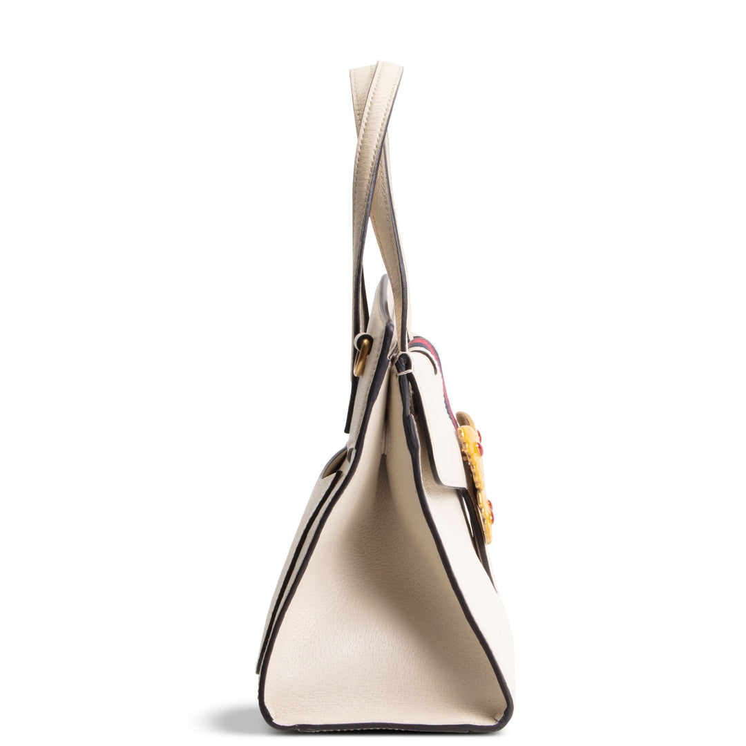 GUCCI Linea Totem Web Butterfly Top Handle