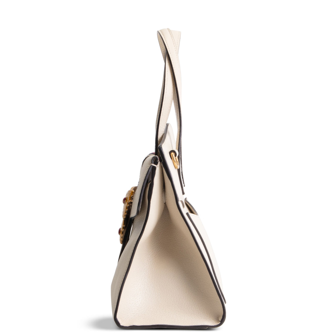 GUCCI Linea Totem Web Butterfly Top Handle