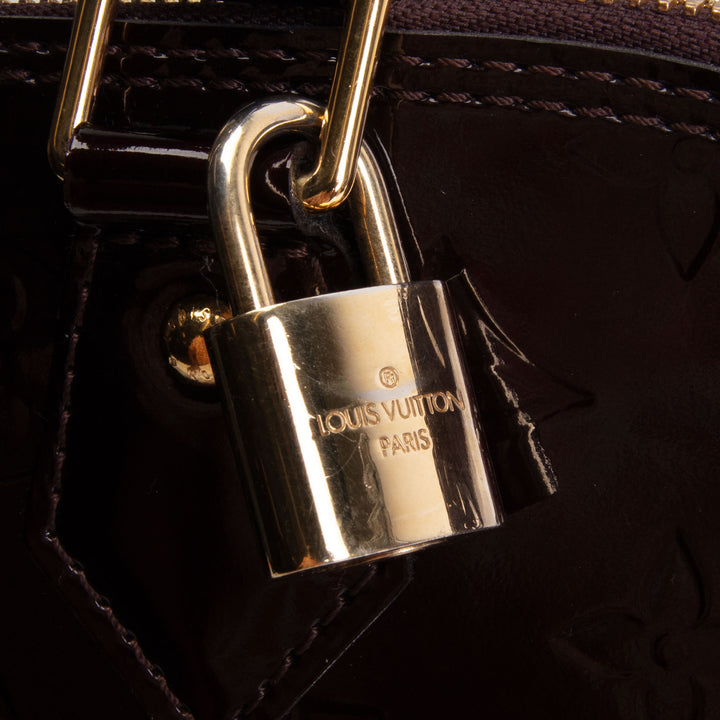 LOUIS VUITTON Monogram Alma GM Vernis