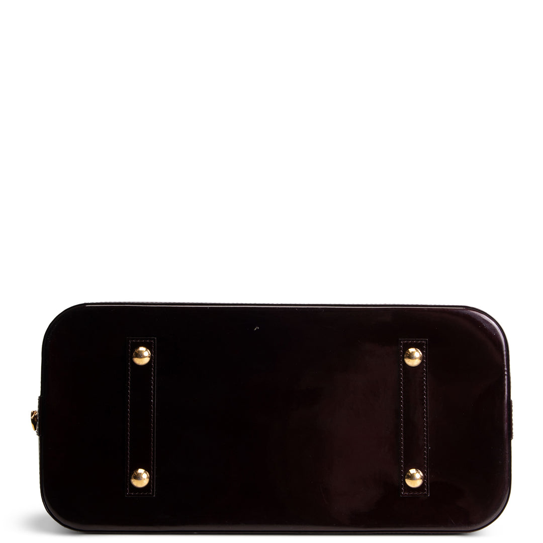 LOUIS VUITTON Monogram Alma GM Vernis