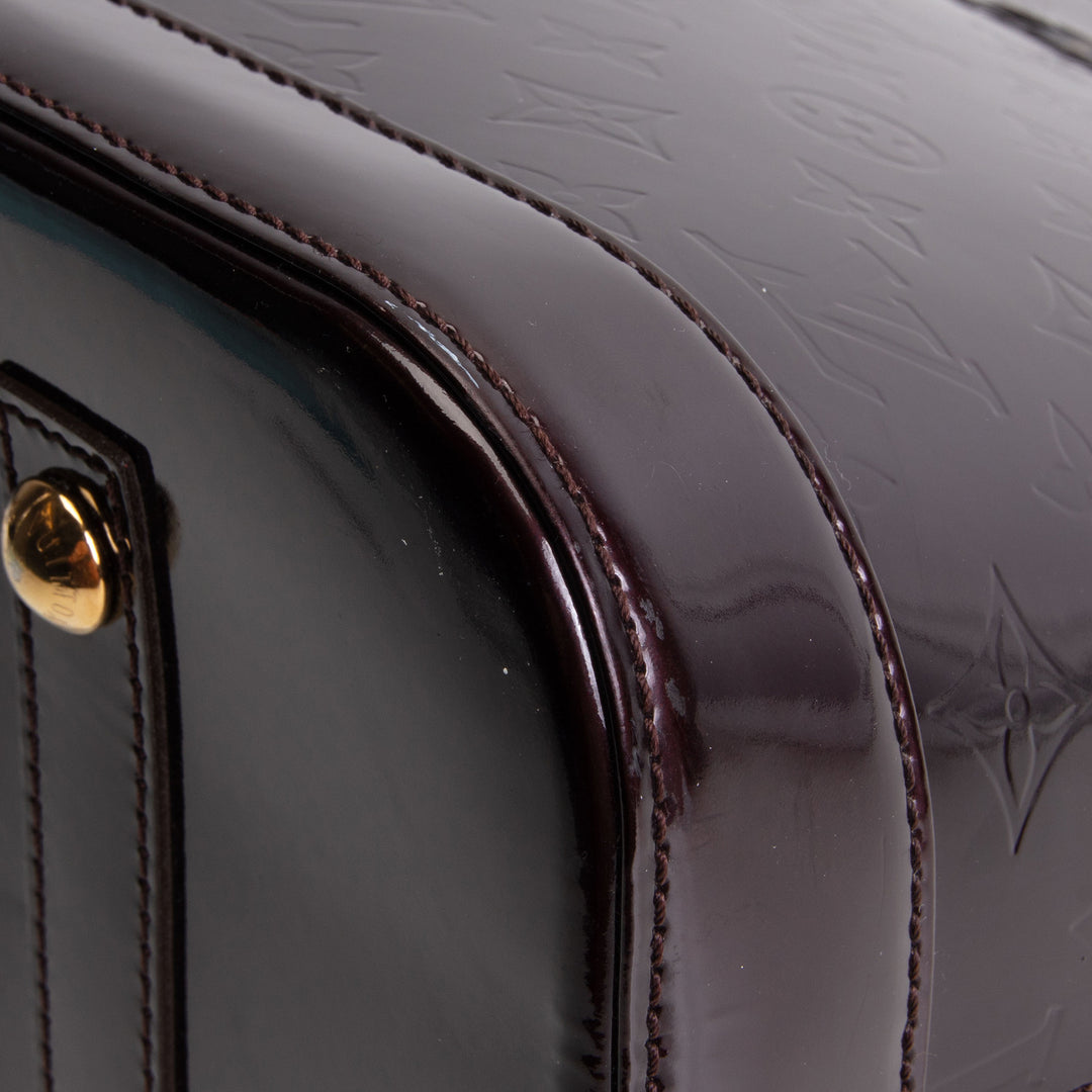 LOUIS VUITTON Monogram Alma GM Vernis