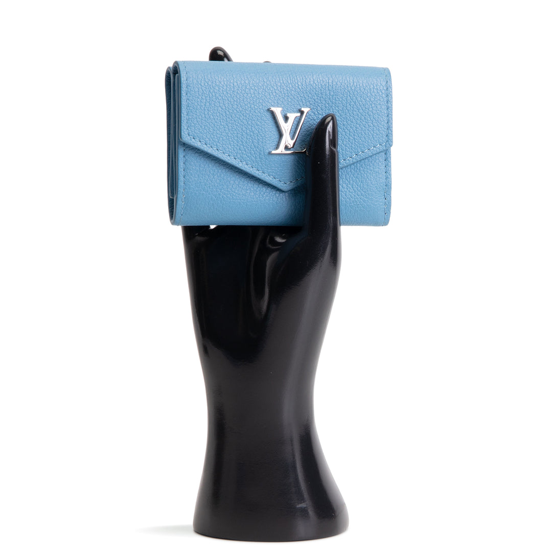 LOUIS VUITTON Lockmini Wallet - Blue