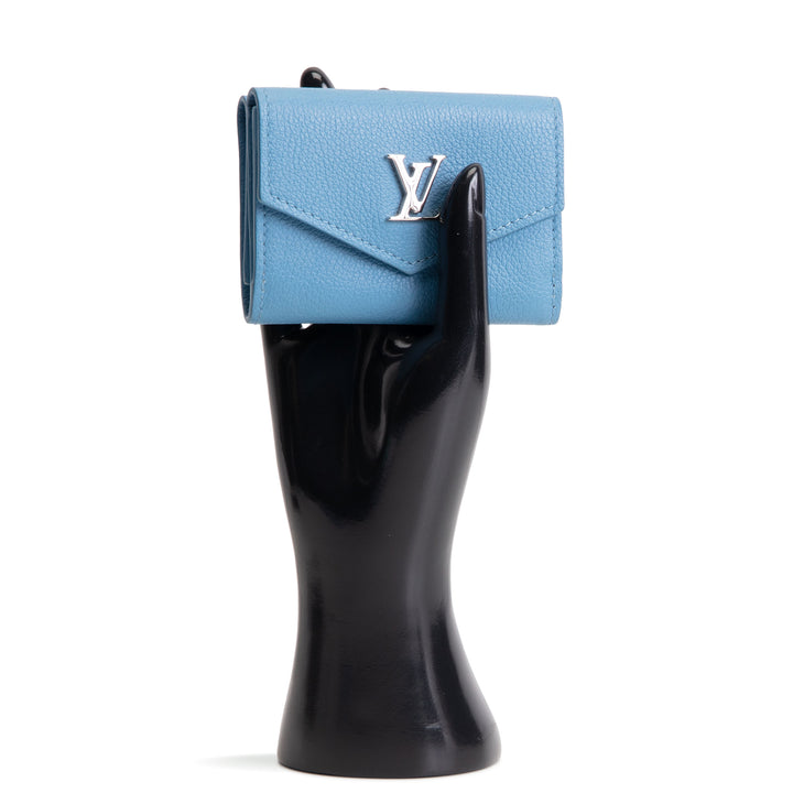 LOUIS VUITTON Lockmini Wallet - Blue