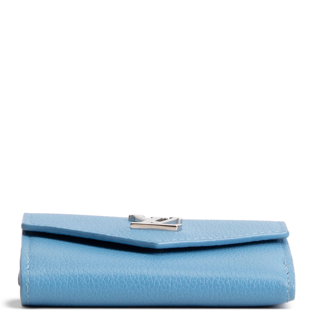 LOUIS VUITTON Lockmini Wallet - Blue