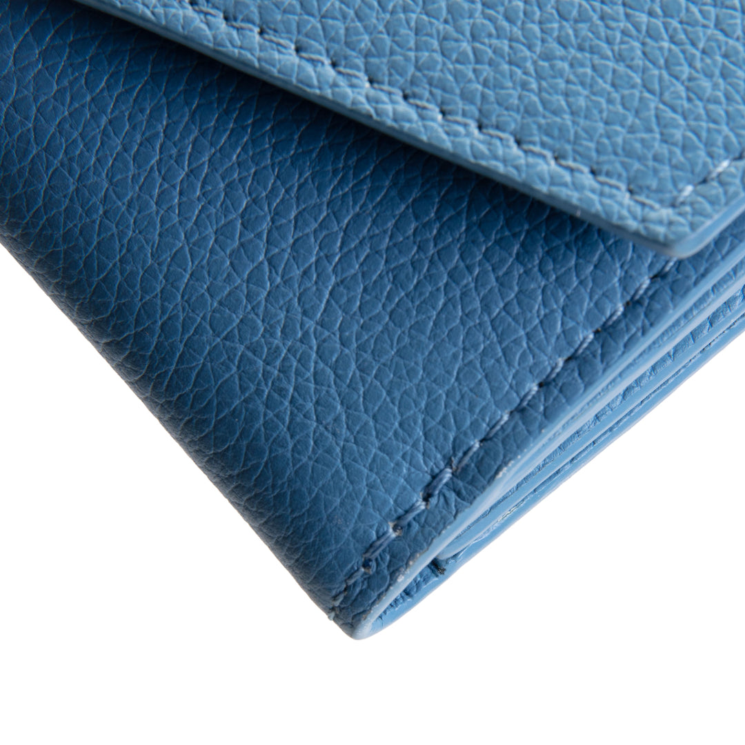 LOUIS VUITTON Lockmini Wallet - Blue
