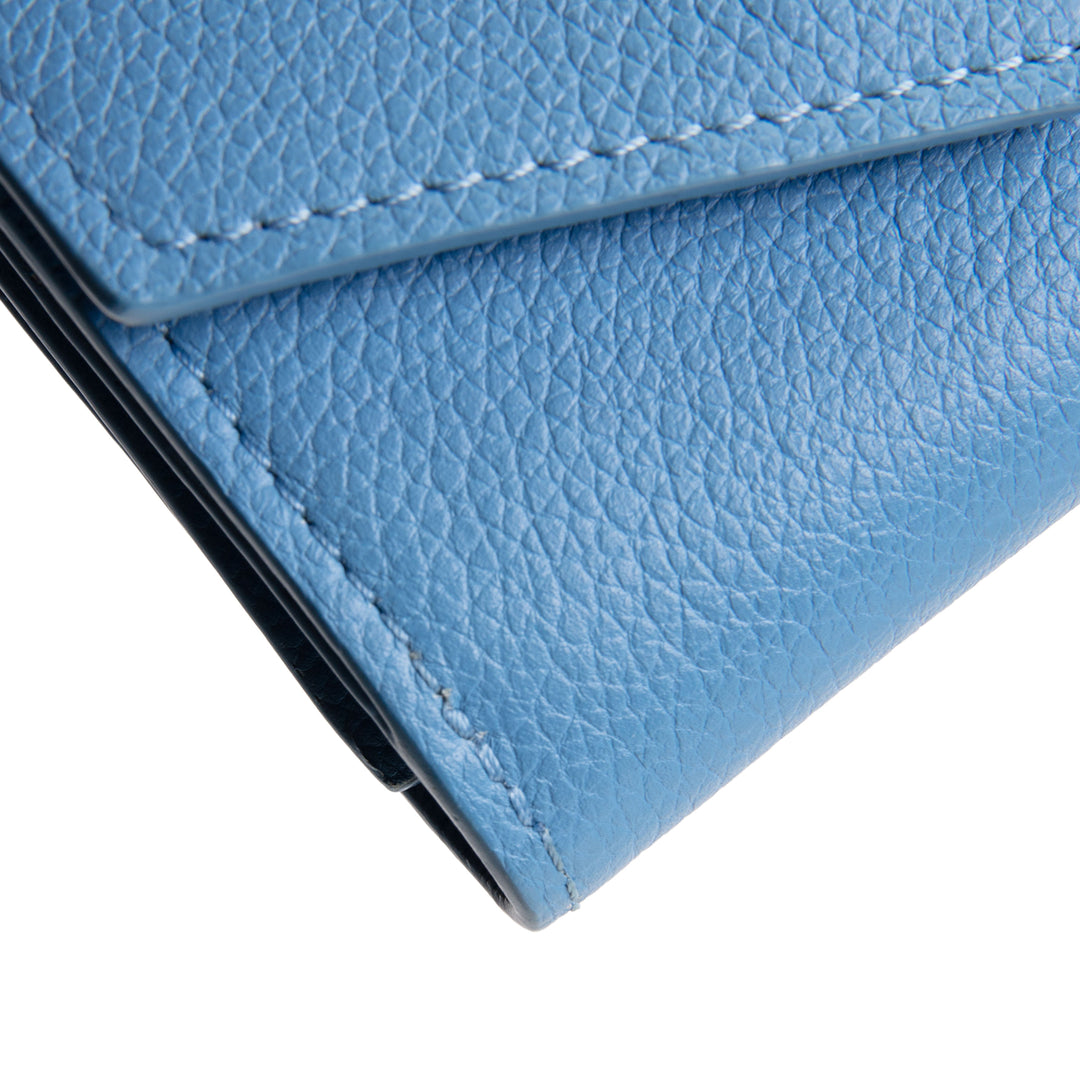 LOUIS VUITTON Lockmini Wallet - Blue