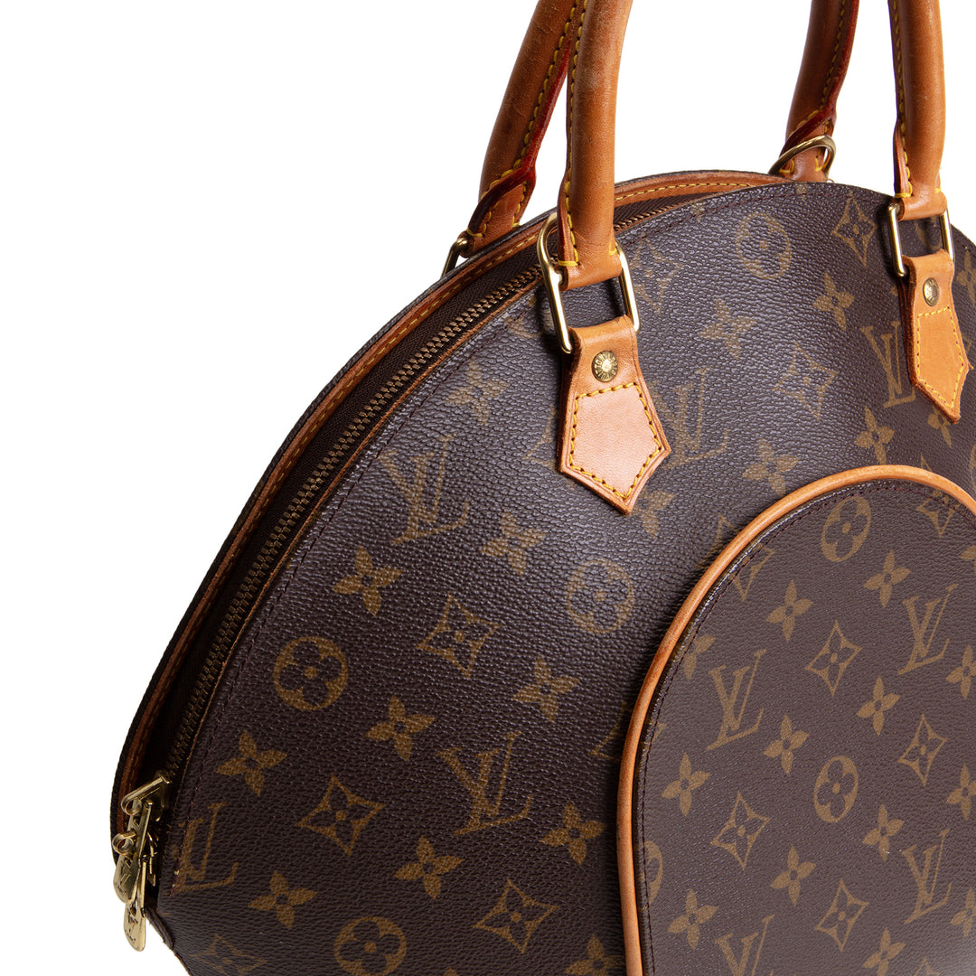LOUIS VUITTON Vintage Ellipse MM Monogram OUTLET FINAL SALE