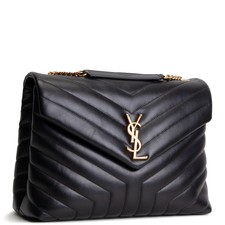 SAINT LAURENT Loulou Medium - Black