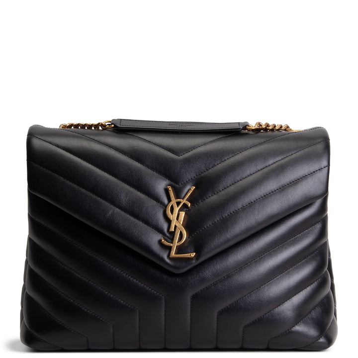 SAINT LAURENT Loulou Medium - Black