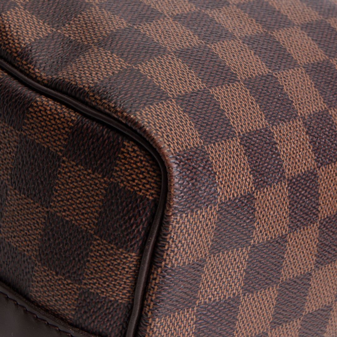 LOUIS VUITTON Speedy 25 Bandouliere Damier Ebene