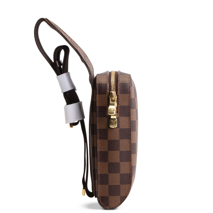 LOUIS VUITTON Vintage Damier Ebene Geronimos Sling Bag