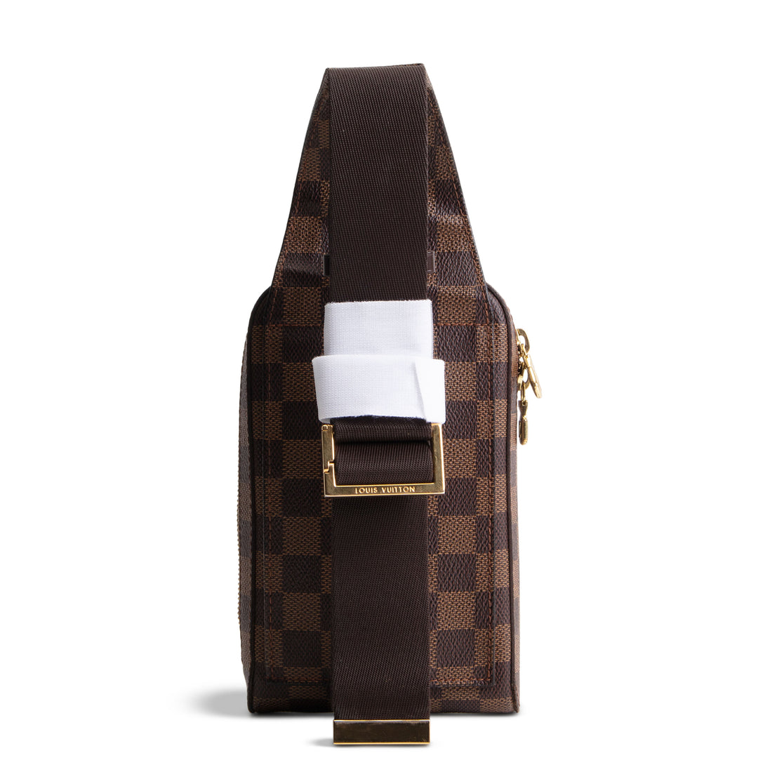 LOUIS VUITTON Vintage Damier Ebene Geronimos Sling Bag