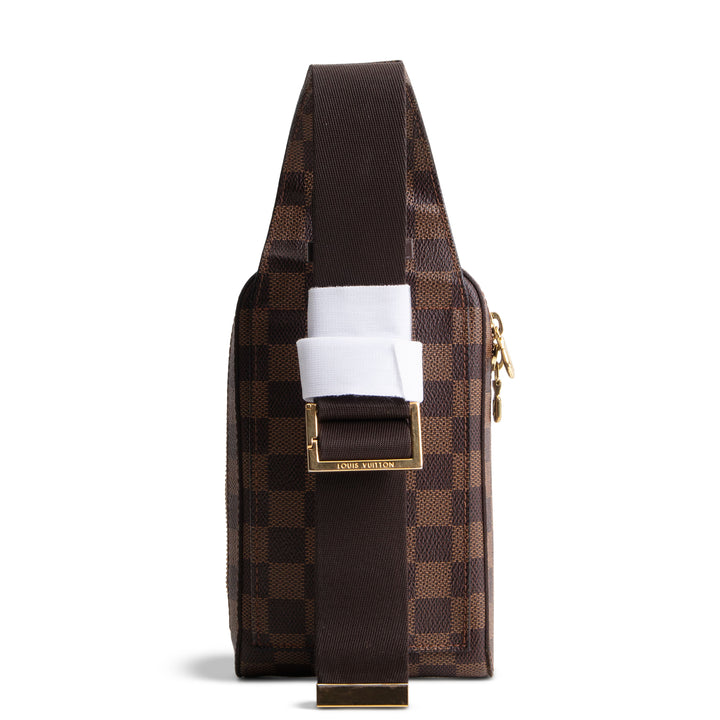 LOUIS VUITTON Vintage Damier Ebene Geronimos Sling Bag