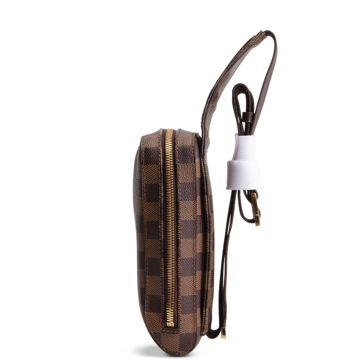 LOUIS VUITTON Vintage Damier Ebene Geronimos Sling Bag