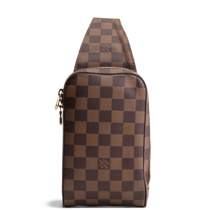 LOUIS VUITTON Vintage Damier Ebene Geronimos Sling Bag